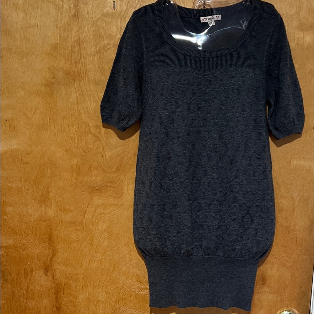 FOREVER 🌹 Women’s Grey Scoop Neck Sweater/Dress Sz.M